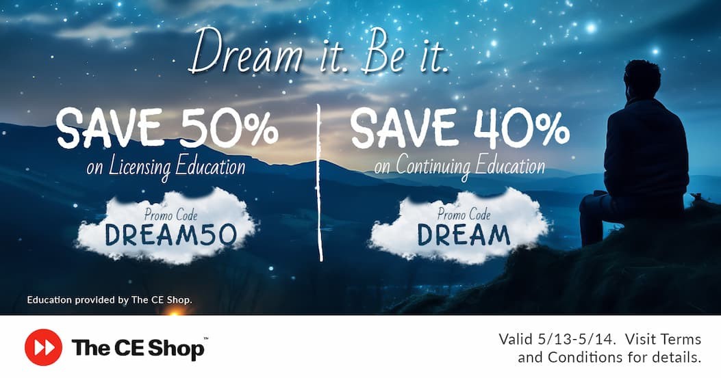 40% off CE Shop code DREAM